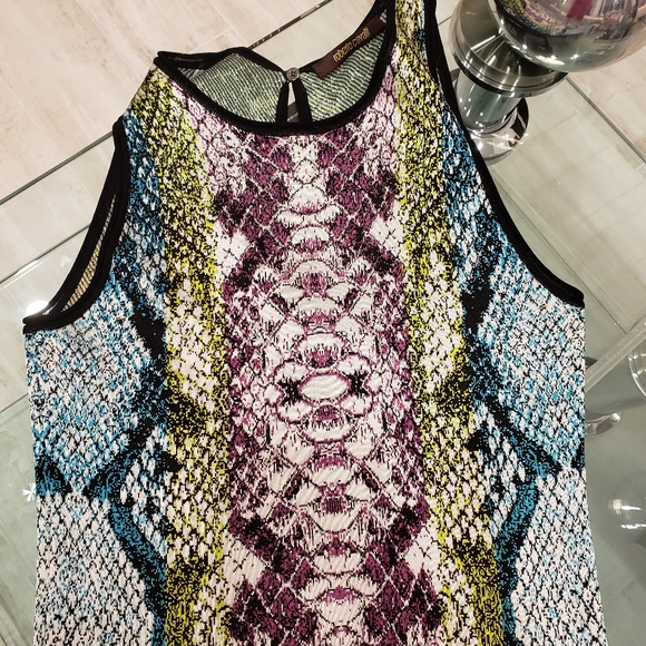FLASH SALE-NWOT - Roberto Cavalli snake print knit dress. - Picture 2 of 13